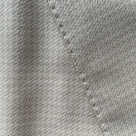 Ralph Lauren Purple Label Blazer, Size 40, Cream Houndstooth - Picture 5 of 9